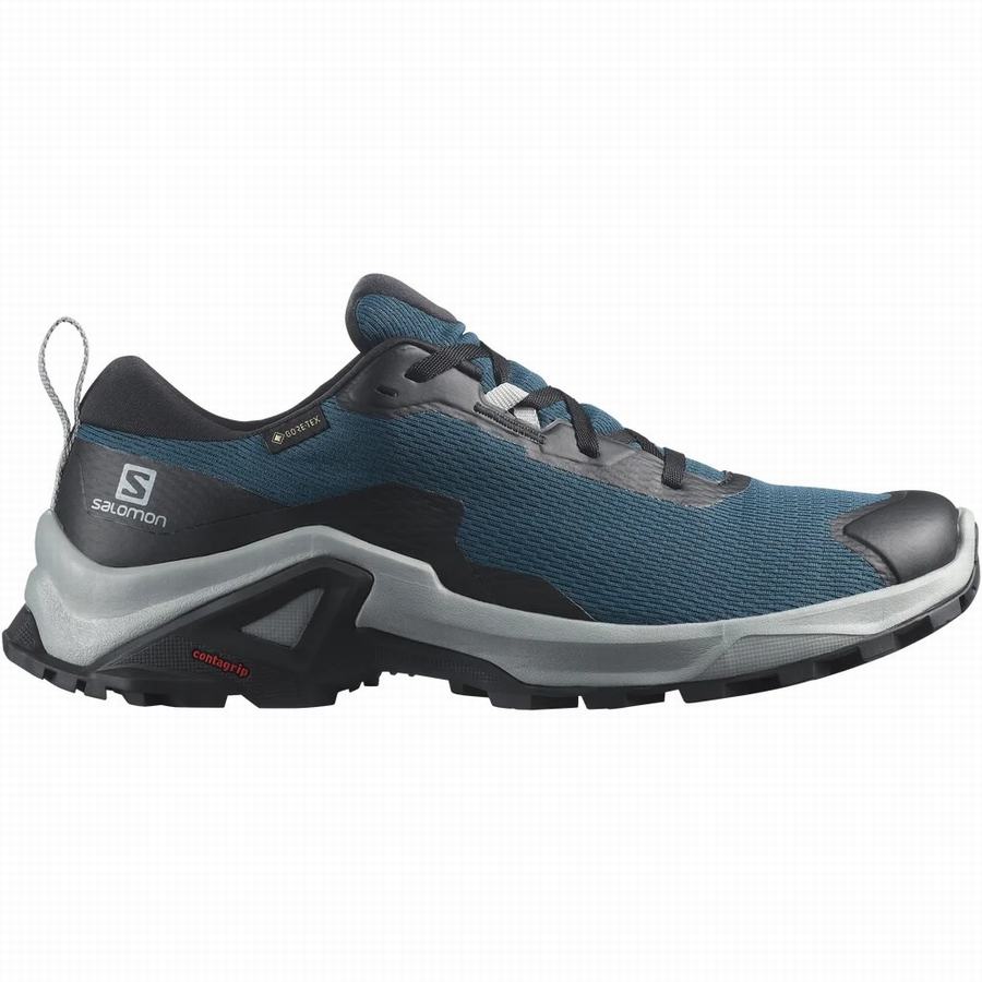 Salomon X Reveal 2 Gore-tex Turisticka Obuv Panske Modre |JMJ769LO|